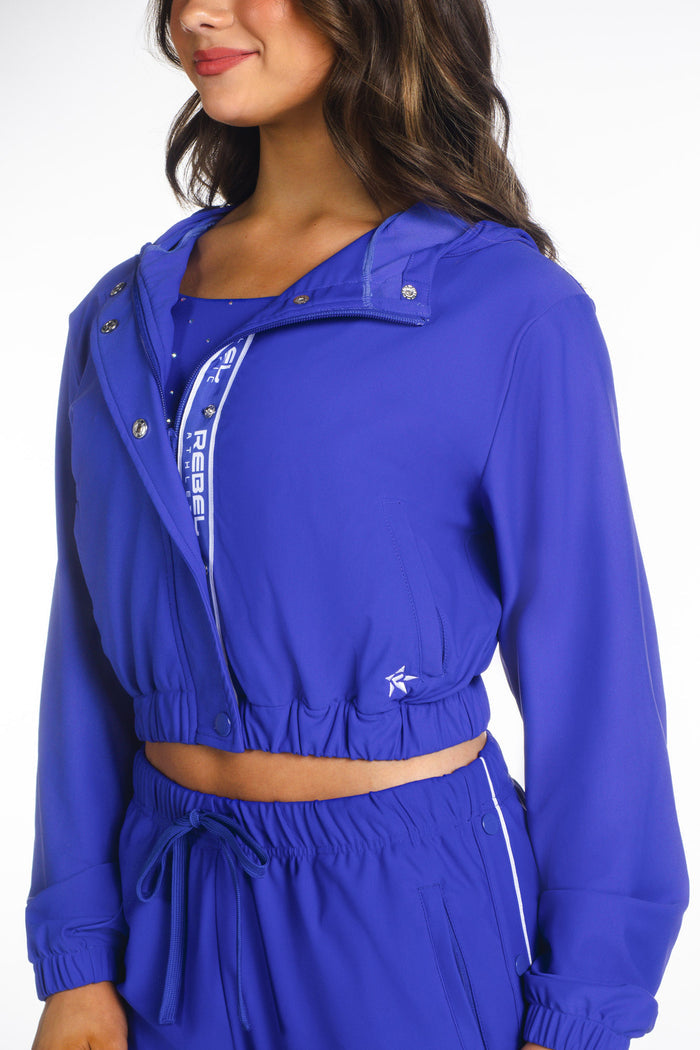 Margot Jacket in Indigo Blue