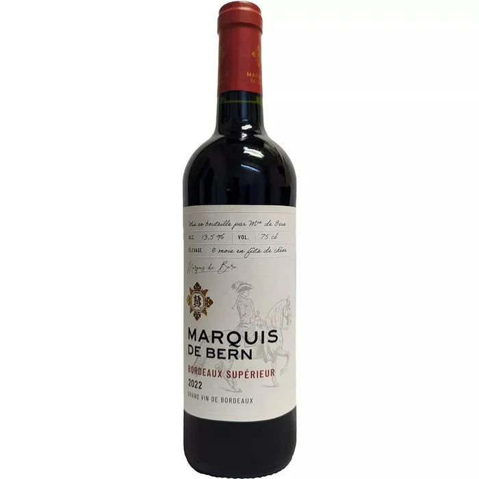 Marquis de Bern Bordeaux Superieur Rouge 2022