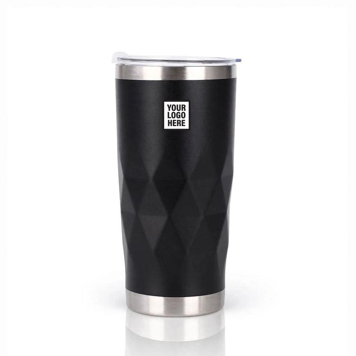 Matte Tumbler with Textured Diamond Patterns (JY24)