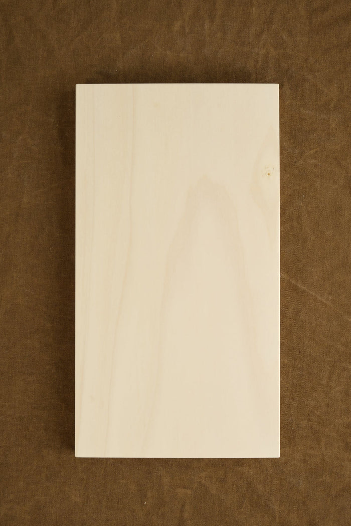 Woodpecker Home Kitchen Cutting Boards Medium Rectangle Ginkgo Chopping Board Gingko Wood / 13" W X 7" L X 1" H