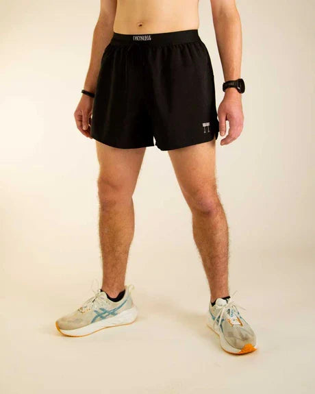 Men's Black 5" DS Running Shorts