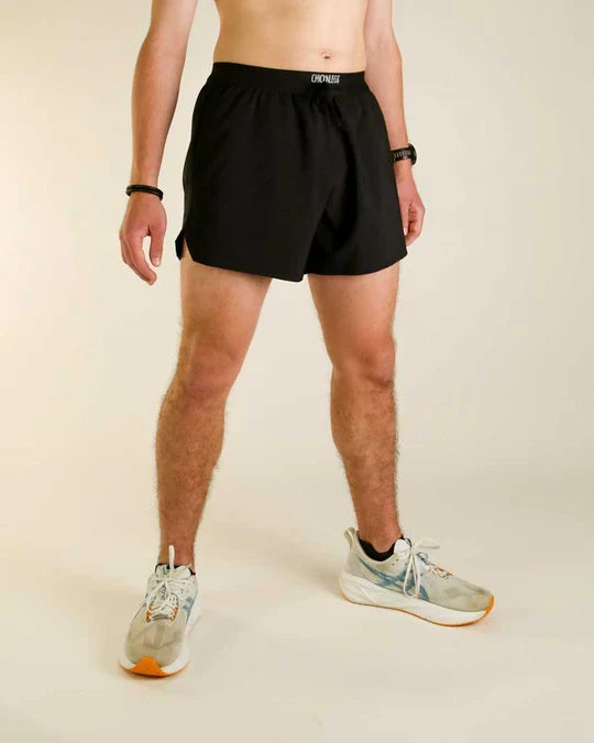 Men's Black 5" DS Running Shorts
