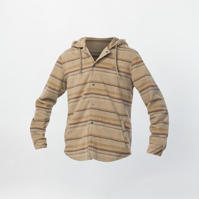 Men's Canyons Hooded Superfleece - Khaki