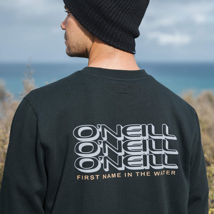 Men's Capitola Crew Neck - Black
