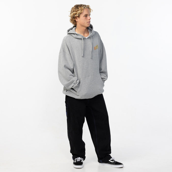 Men's Circle Freak Hoodie - Grey Marle