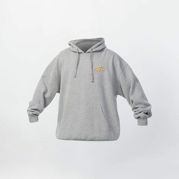 Men's Circle Freak Hoodie - Grey Marle
