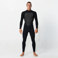 Men's Defender 3/2mm Steamer Back Zip - Black