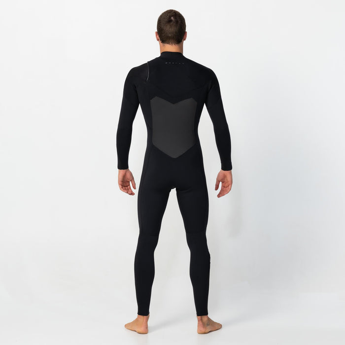 Men's Defender 3/2mm Steamer Chest Zip - Black
