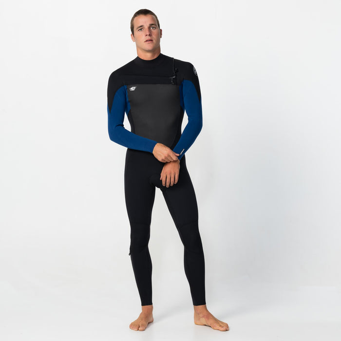 Men's Defender 3/2mm Steamer Chest Zip - Navy