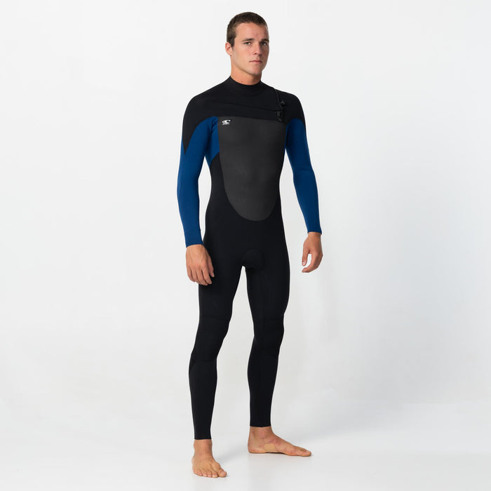 Men's Defender 3/2mm Steamer Chest Zip - Navy