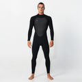 Men's Defender 4/3mm Steamer Back Zip - Black