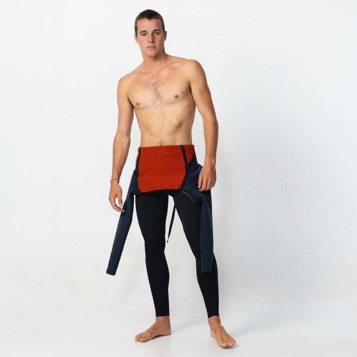 Men's Defender 4/3mm Steamer Back Zip - Black