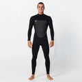 Men's Defender 4/3mm Steamer Chest Zip - Black
