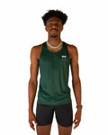 Men's Forest Green Performance Singlet