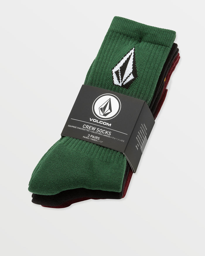 Mens Full Stone Mix Sock 3 Pack