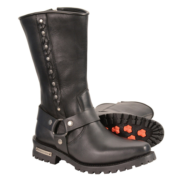 Men's Harness Boot with Braid: Features:

Full Grain Premium 2