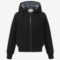 Men's Heavy Fur Lined Sweatshirt Grey Fur