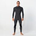 Men's HyperFire 3/2mm Steamer Chest Zip - Steel Grey