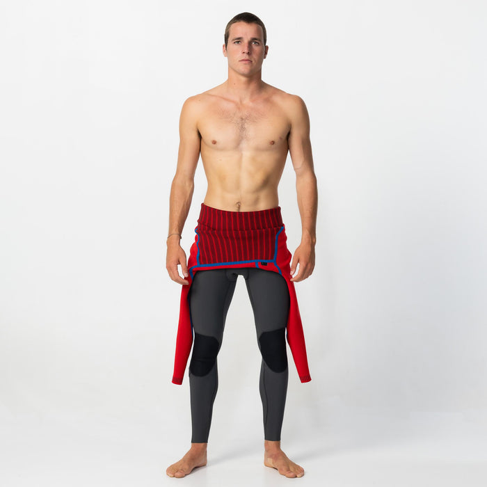 Men's HyperFire 3/2mm Steamer Chest Zip - Steel Grey