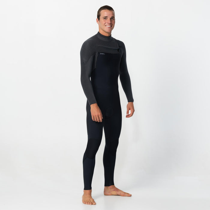 Men's HyperFreak 4/3+mm Steamer Chest Zip - Tempered Steel