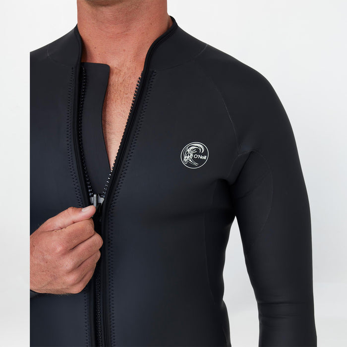 Men's O'Riginals 2/1mm Wetsuit Jacket Front Zip - Black