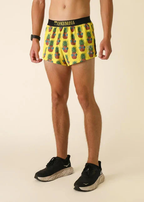 Men's Pineapple Express 2" Split Running Shorts