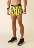 Men's Pineapple Express 2" Split Running Shorts