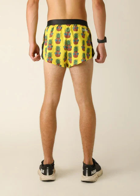 Men's Pineapple Express 2" Split Running Shorts