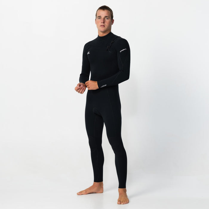 Men's Reactor GBS 4/3mm Steamer Chest Zip - Black