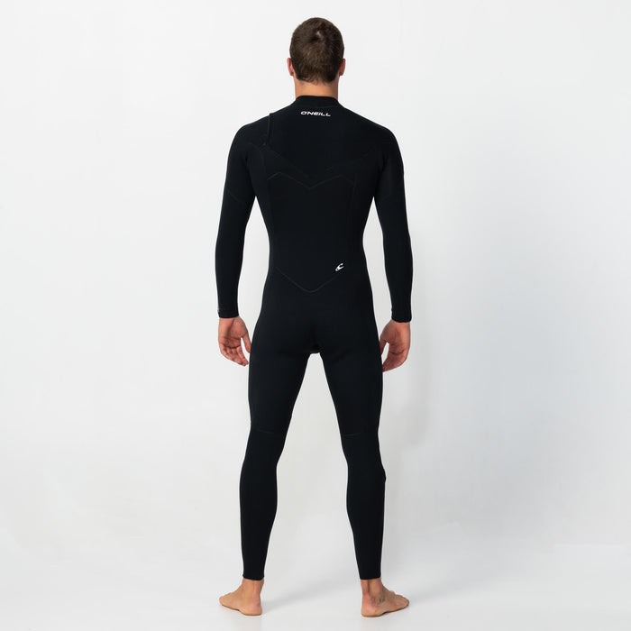 Men's Reactor GBS 4/3mm Steamer Chest Zip - Black
