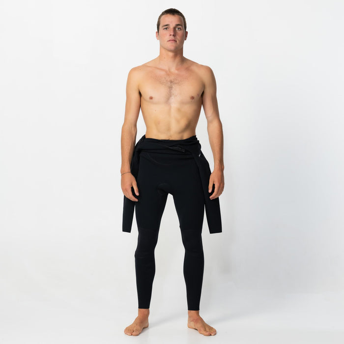 Men's Reactor GBS 4/3mm Steamer Chest Zip - Black