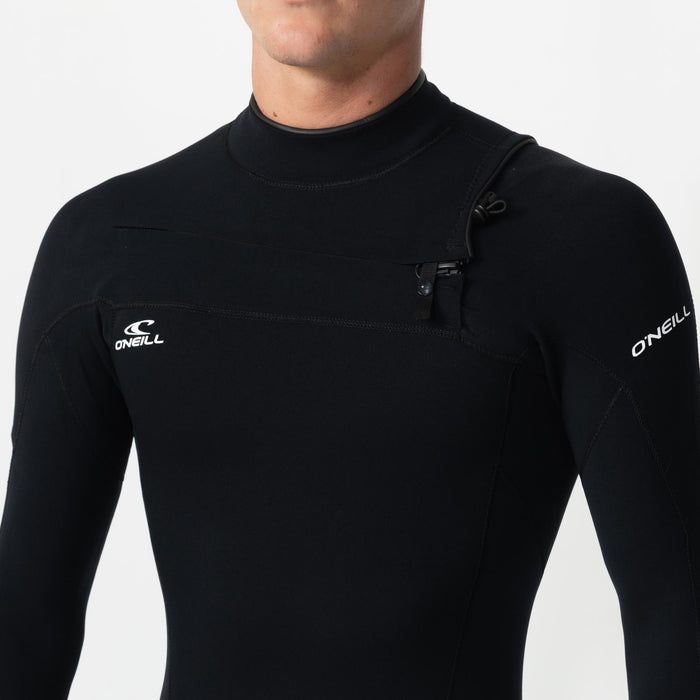 Men's Reactor GBS 4/3mm Steamer Chest Zip - Black