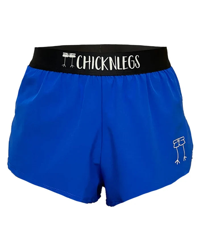 Men's Royal Blue 2" Split Running Shorts