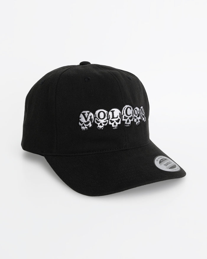 Mens Skull Line Adj Hat