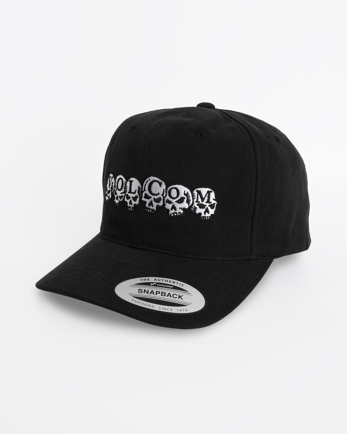 Mens Skull Line Adj Hat