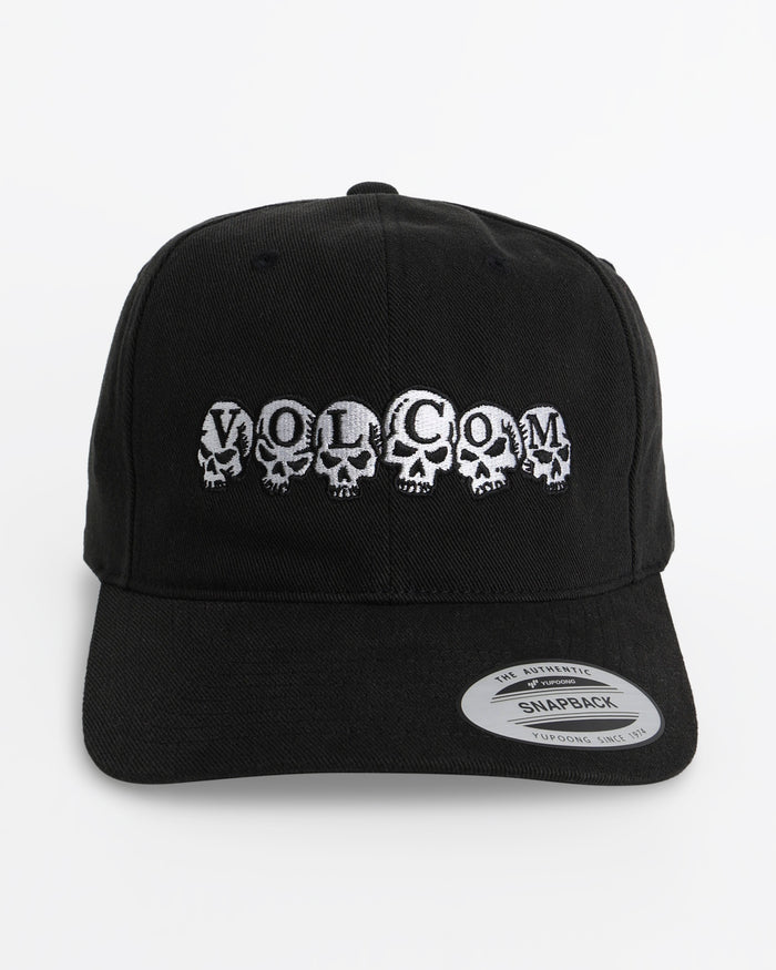 Mens Skull Line Adj Hat
