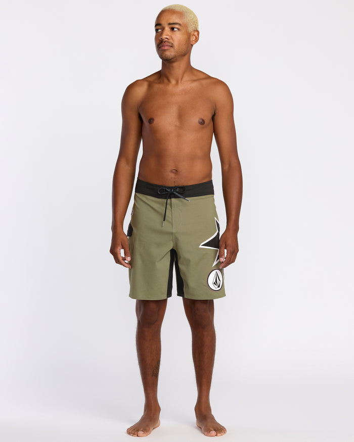 Mens St4r G4Zer Mod 20" Boardshorts
