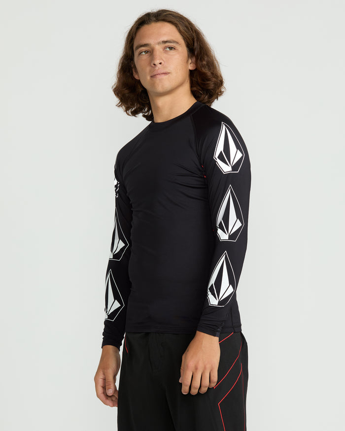 Mens Surf Vitals Jack Robinson Long Sleeve Rashguard