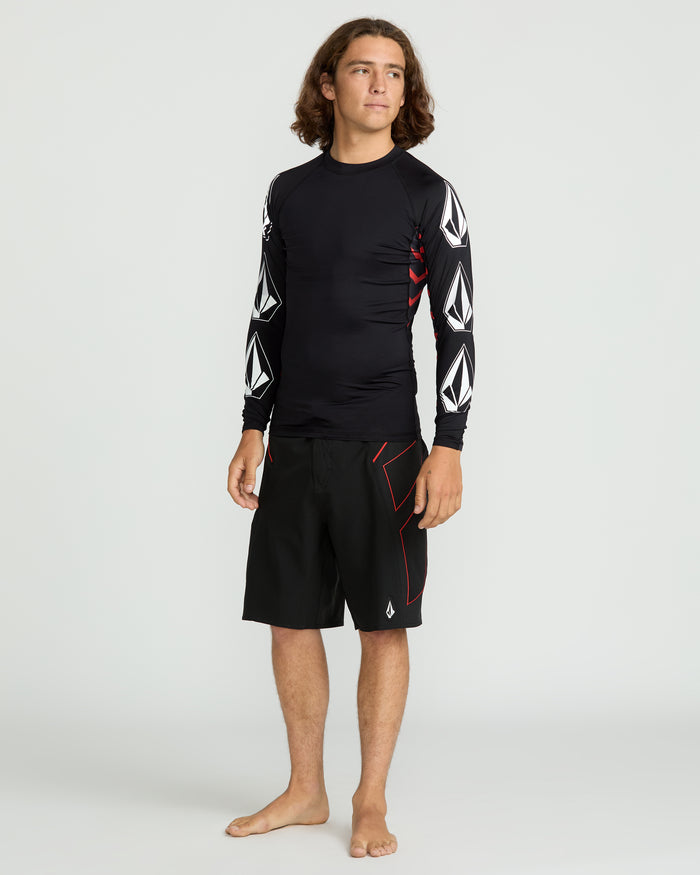 Mens Surf Vitals Jack Robinson Long Sleeve Rashguard