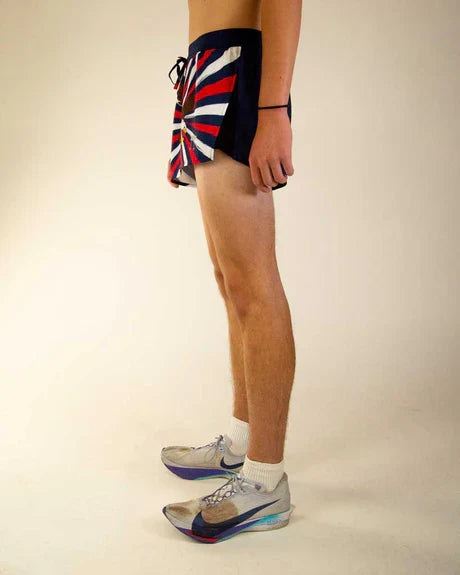 Men's USA Eagle 2" DS Split Shorts
