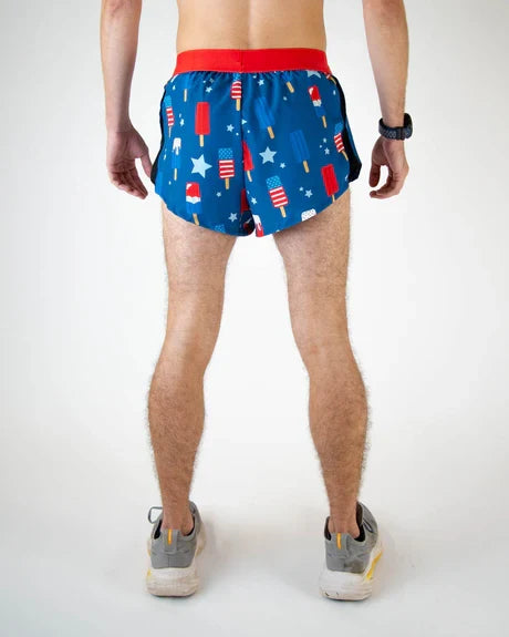 Men's USA Popsicles 2" DS Split Shorts