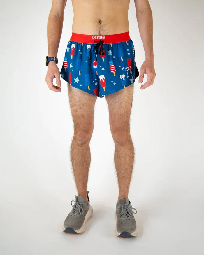 Men's USA Popsicles 2" DS Split Shorts
