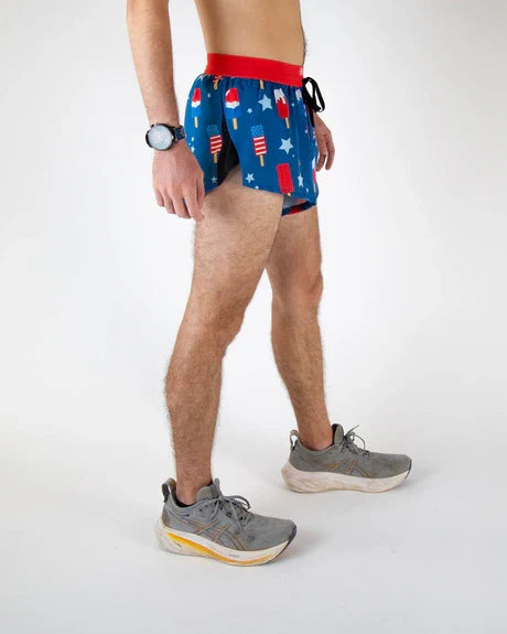 Men's USA Popsicles 2" DS Split Shorts