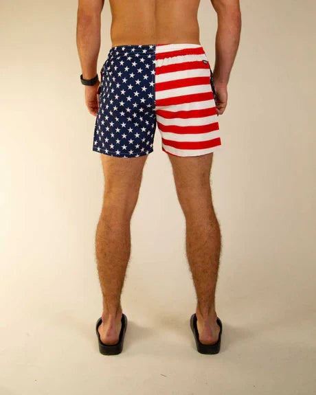 Men's USA Swim Trunks