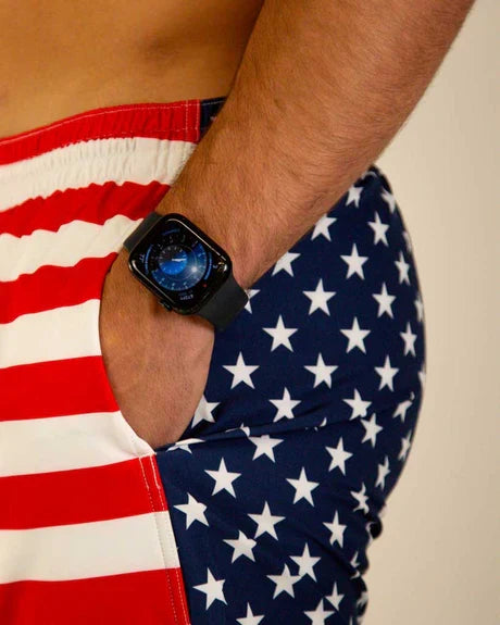 Men's USA Swim Trunks