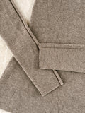 Merino Cashmere Slim Fit Knit Latte