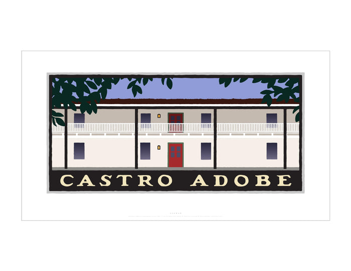 Michael Schwab FINE ART PRINT - Castro Adobe
