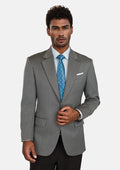 Mid Grey Herringbone Astor Jacket - SARTORO