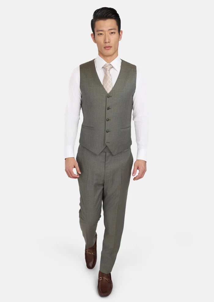 Midtown Sage Vest - SARTORO