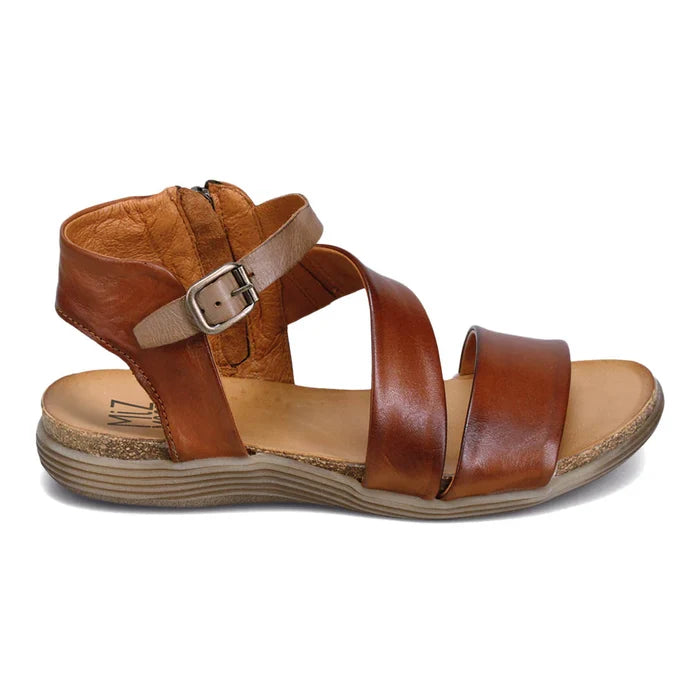 Miz Mooz MEADOW Sandal in Brandy